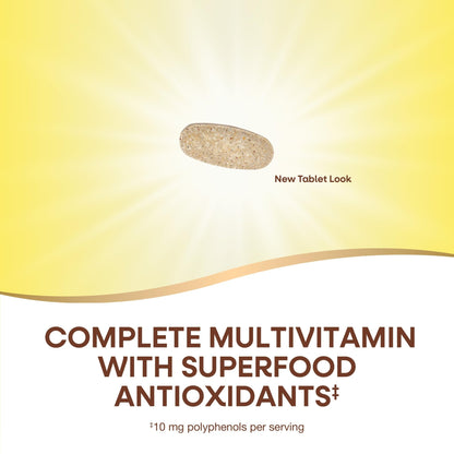 Nature’s Way Alive! Men’s 50+ Multivitamin Complete Tablets, Daily Multivitamin for Men Over 50, Supports Cellular Energy Metabolism - dailyvitalstore
