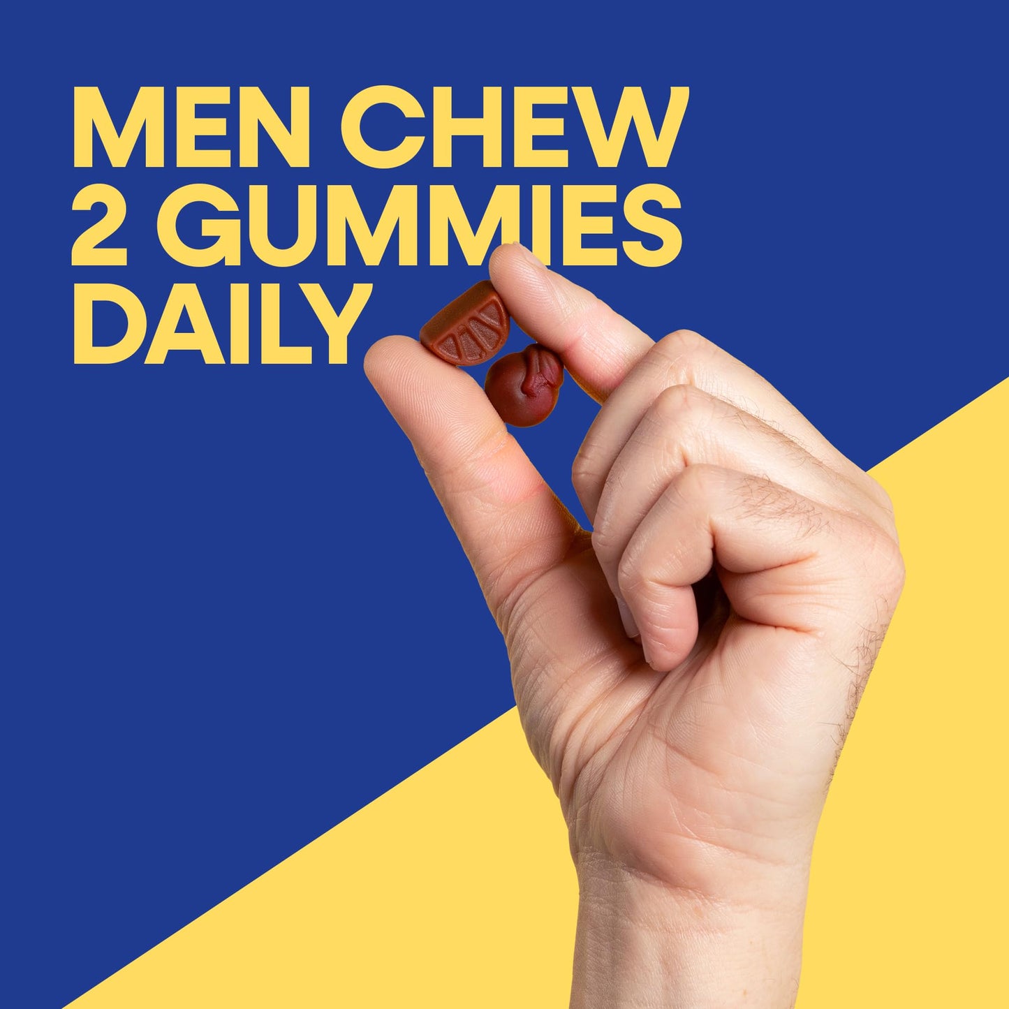 Nature’s Way Alive! Men’s 50 Plus Multivitamin Gummy, Daily Chewable Multivitamins for Men with B-Vitamins, Vitamin D3 & Zinc, Supports Heart - dailyvitalstore