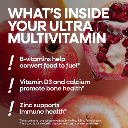 Nature's Way Alive! Ultra Multivitamin for Women, Complete Daily Women's Vitamins, High Potency Formula, Promotes Energy Metabolism and Muscle Function*, Vitamin A, C, D, Methylated B12, 60 Tablets - dailyvitalstore