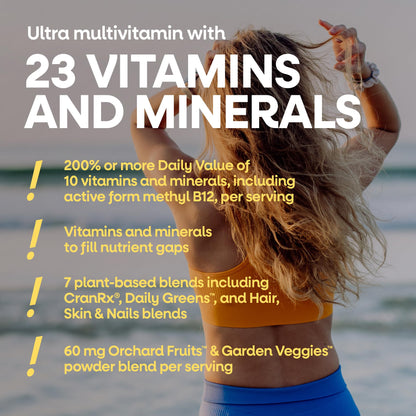 Nature's Way Alive! Ultra Multivitamin for Women, Complete Daily Women's Vitamins, High Potency Formula, Promotes Energy Metabolism and Muscle Function*, Vitamin A, C, D, Methylated B12, 60 Tablets - dailyvitalstore
