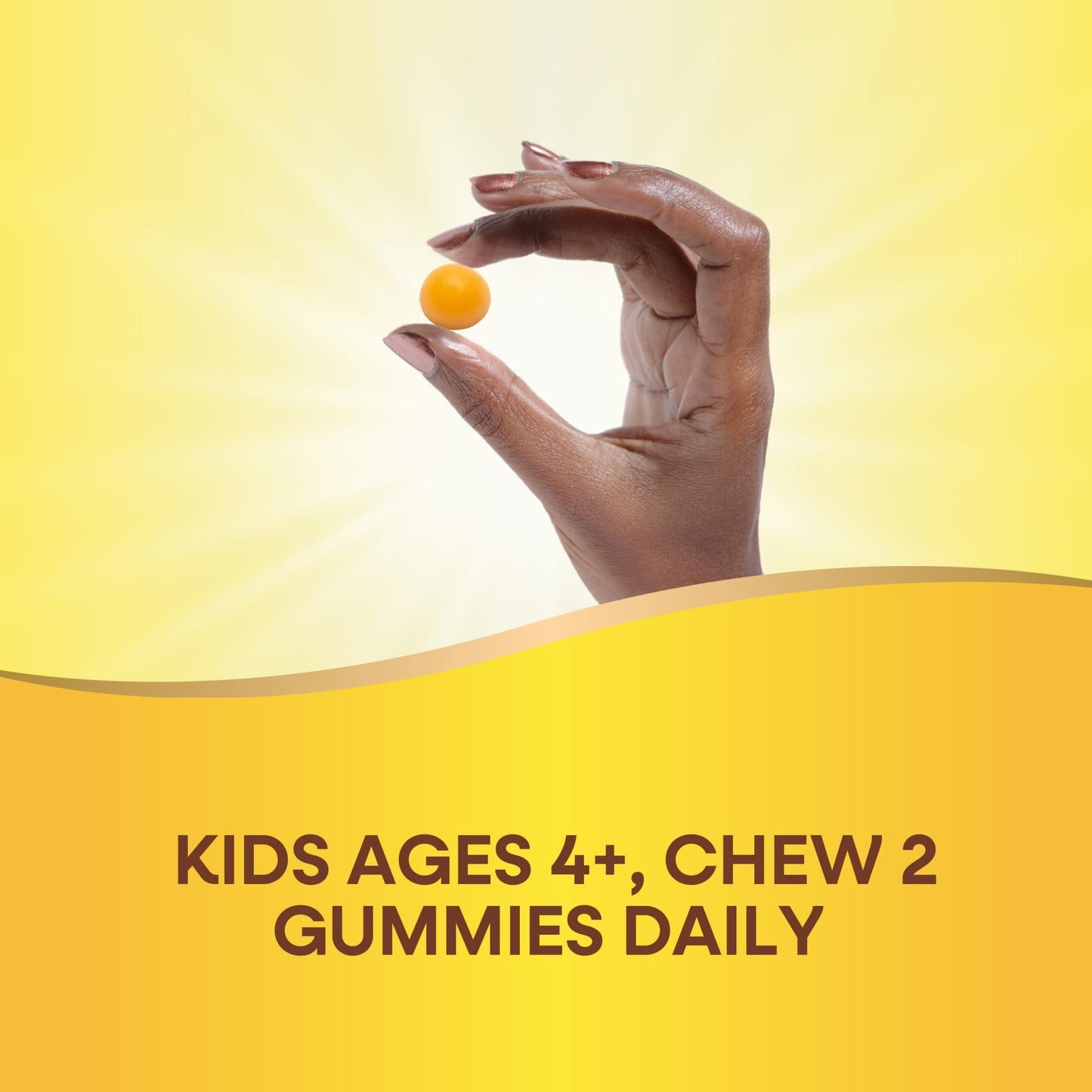 Nature's Way Kids Brain Supplement Gummies, Supports Healthy Brain Function*, Lemonade Flavored, 60 Gummies - dailyvitalstore