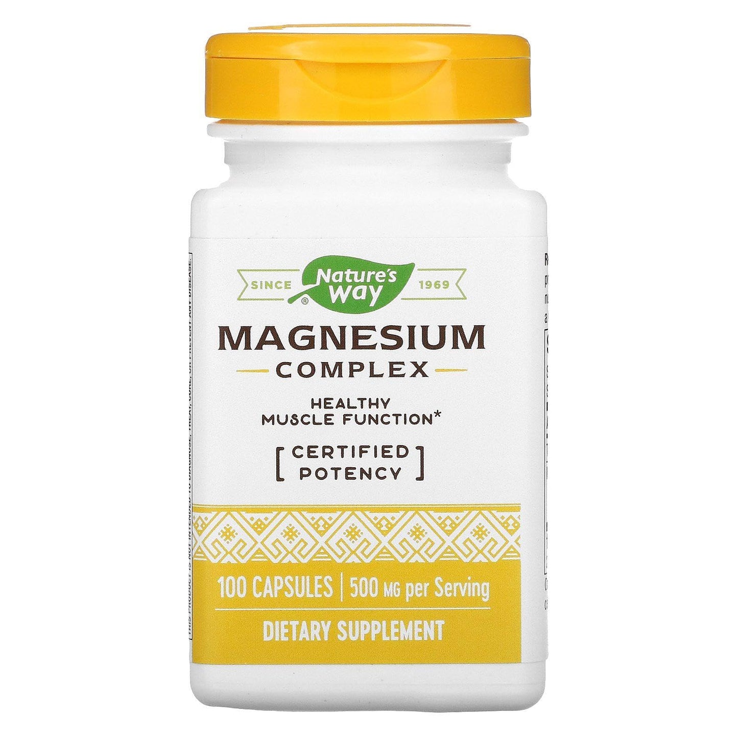 Natures Way Magnesium Complex, 100 ct - dailyvitalstore