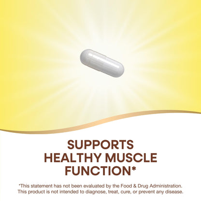 Nature's Way Magnesium Complex, Supports Muscle Relaxation*, Muscle Function*, Promotes a sense of Calm*, Magnesium Citrate and Oxide, 100 Capsules - dailyvitalstore