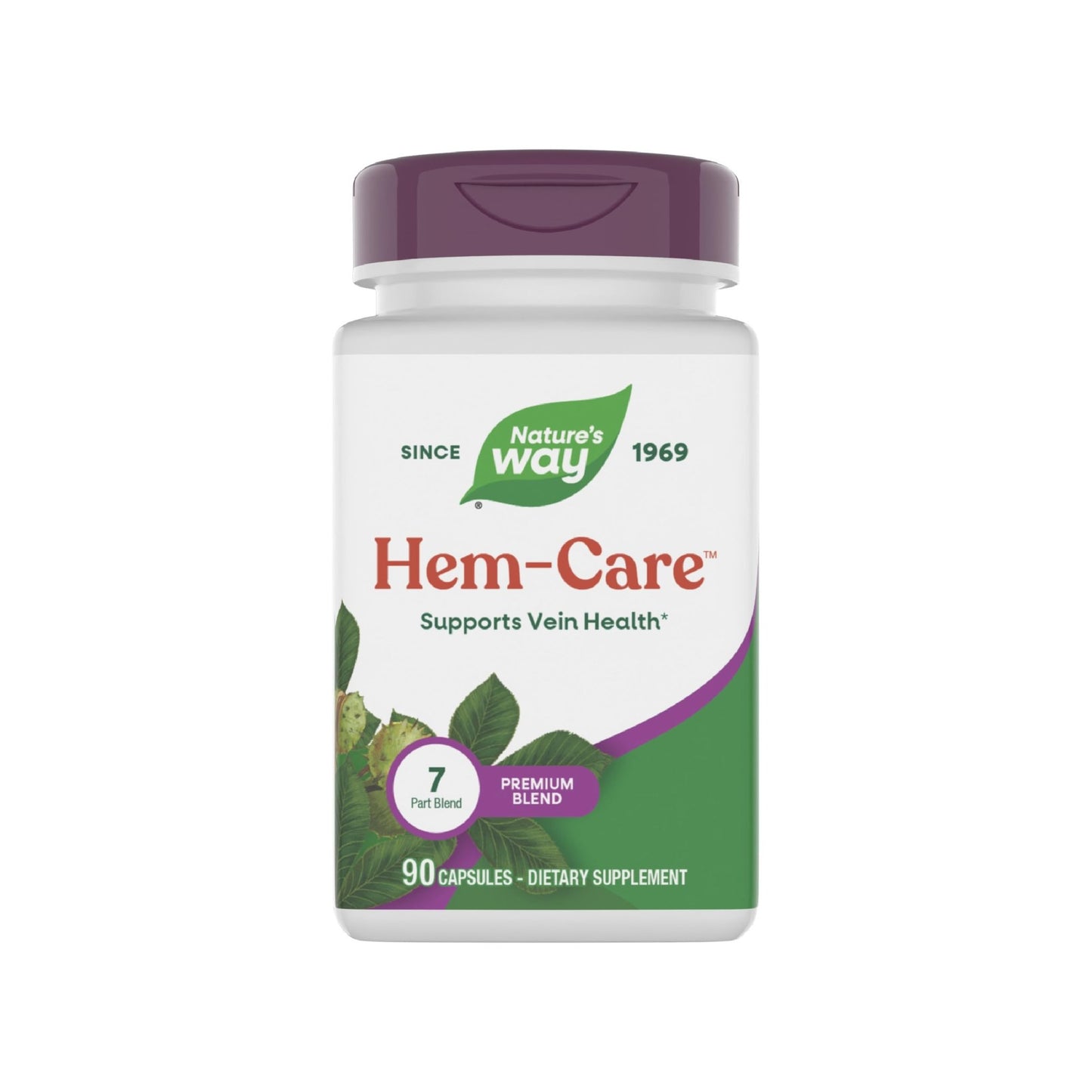 Nature's Way Premium Hem-Care, Unique Vein Health Blend*, 90 Capsules - dailyvitalstore