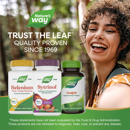 Nature's Way Sytrinol Cholesterol Control; Premium Blend; 60 Softgels - dailyvitalstore