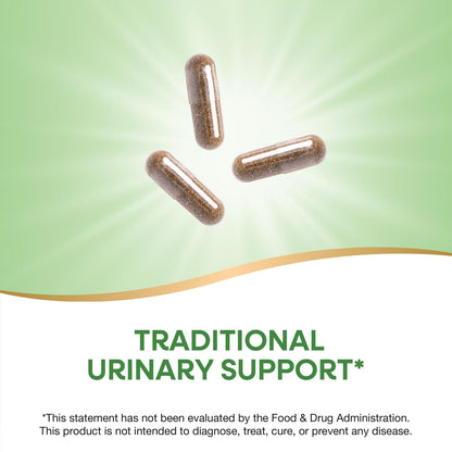 Nature's Way Uva Ursi Leaves, Traditional Urinary Support*, 1,110 mg per 3-Capsule Serving, Non-GMO Project Verified, Herbal Dietary Supplement, Gluten Free, 100 Vegan Capsules (Packaging May Vary) - dailyvitalstore