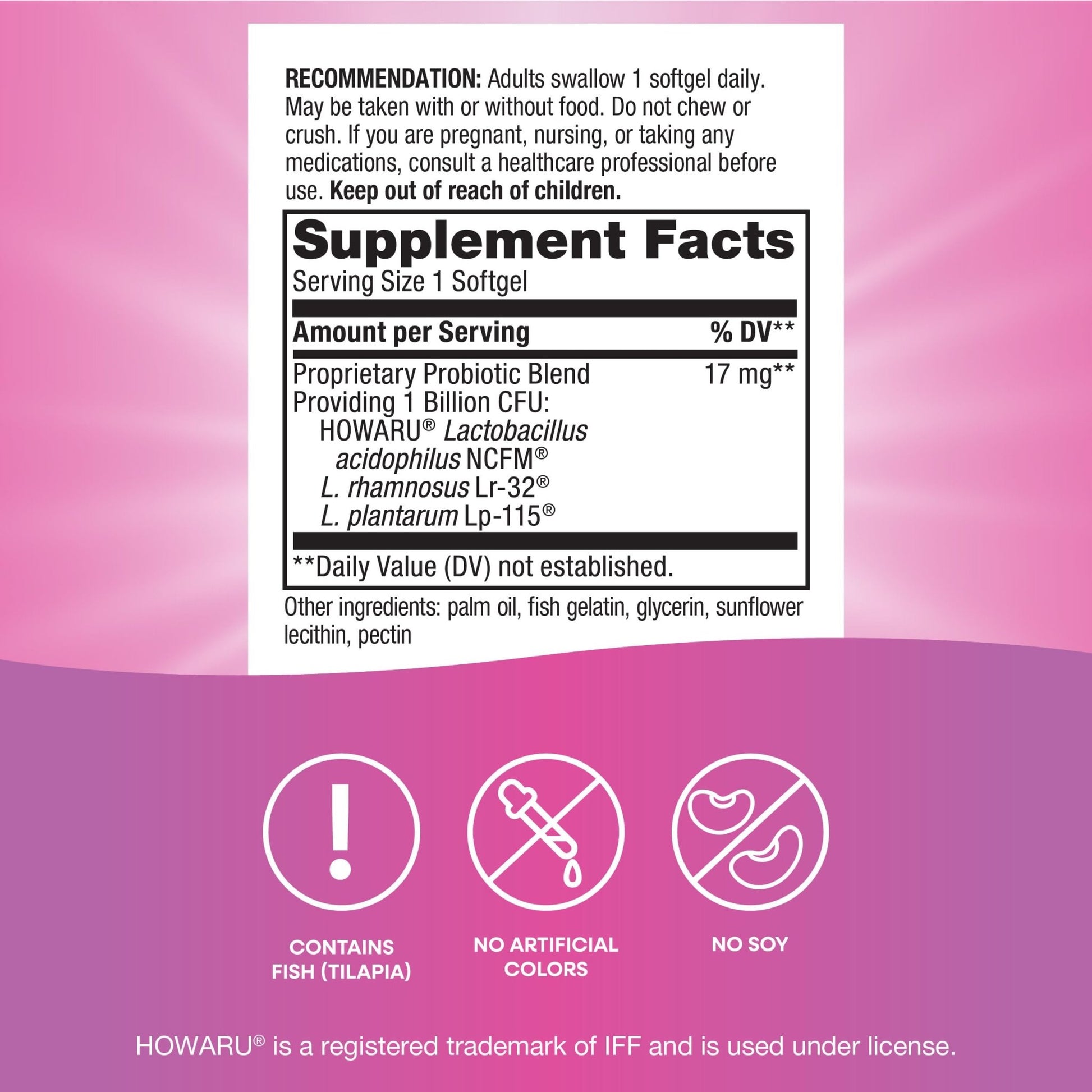 Nature's Way Women's Probiotic Pearls, Supports Women's and Digestive Health*, Protects Against Occasional Constipation & Bloating*, 1 Billion Live Cultures, 90 Softgels, (Pack of 2) - dailyvitalstore