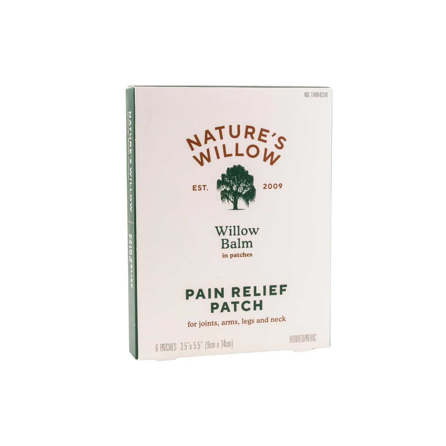Nature's Willow Relief Patches – Fast-Acting, Plant-Based Topical Solution to Help with Sore Muscles & Joints | 6 Patches per Pack | 1-Pack - dailyvitalstore