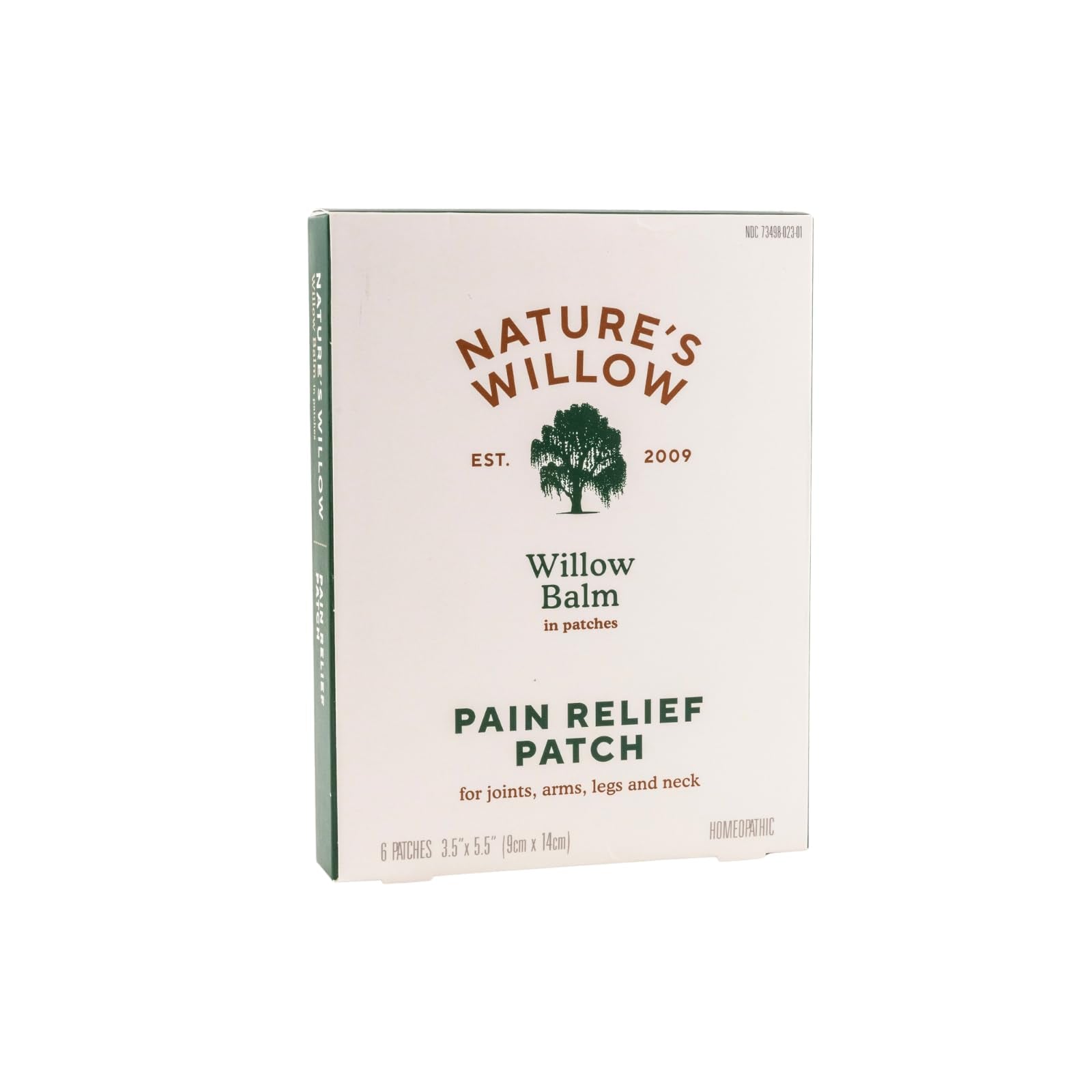 Nature's Willow Relief Patches – Fast-Acting, Plant-Based Topical Solution to Help with Sore Muscles & Joints | 6 Patches per Pack | 1-Pack - dailyvitalstore