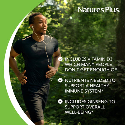 NaturesPlus Source of Life Liquid, Tropical Fruit - 8 fl oz - Multivitamin & Mineral Supplement - Gluten Free, Vegetarian - 8 Servings - dailyvitalstore