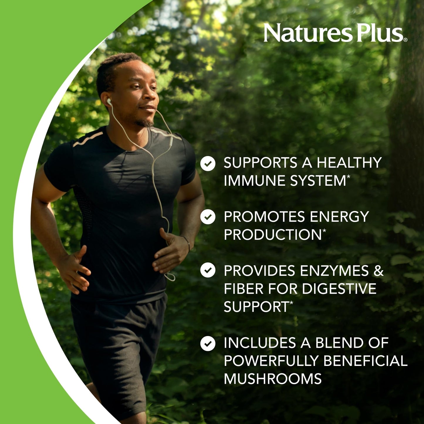NaturesPlus SPIRU-TEIN GOLD, Vanilla - 1.03 lb - Plant-Based Protein Powder - Vitamins & Minerals for Energy - Vegetarian, Gluten Free - 13 Servings - dailyvitalstore
