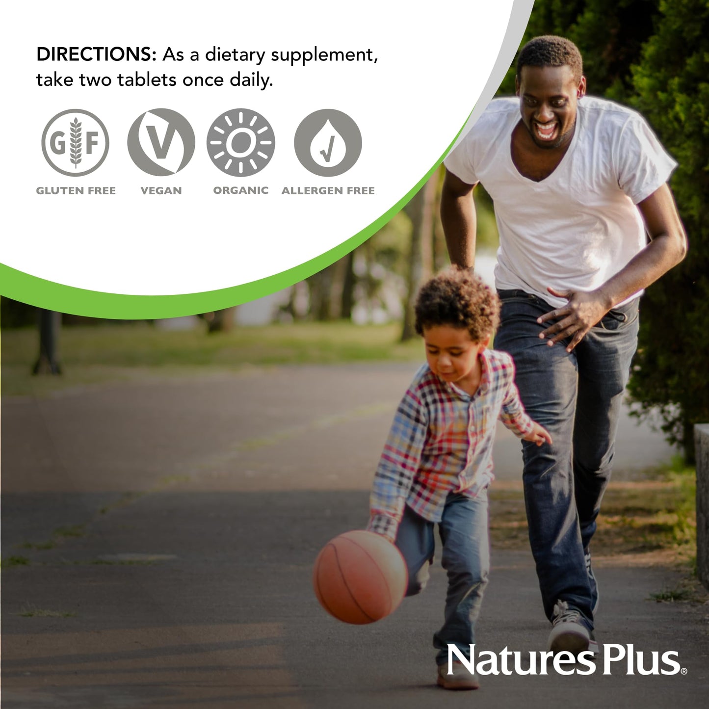 NaturesPlus Ultra Juice Green - 90 Bi-Layered Tablets - Supports Immune Health, Digestion & Energy Production - Organic, Non-GMO, Vegan, Gluten Free - 45 Servings - dailyvitalstore