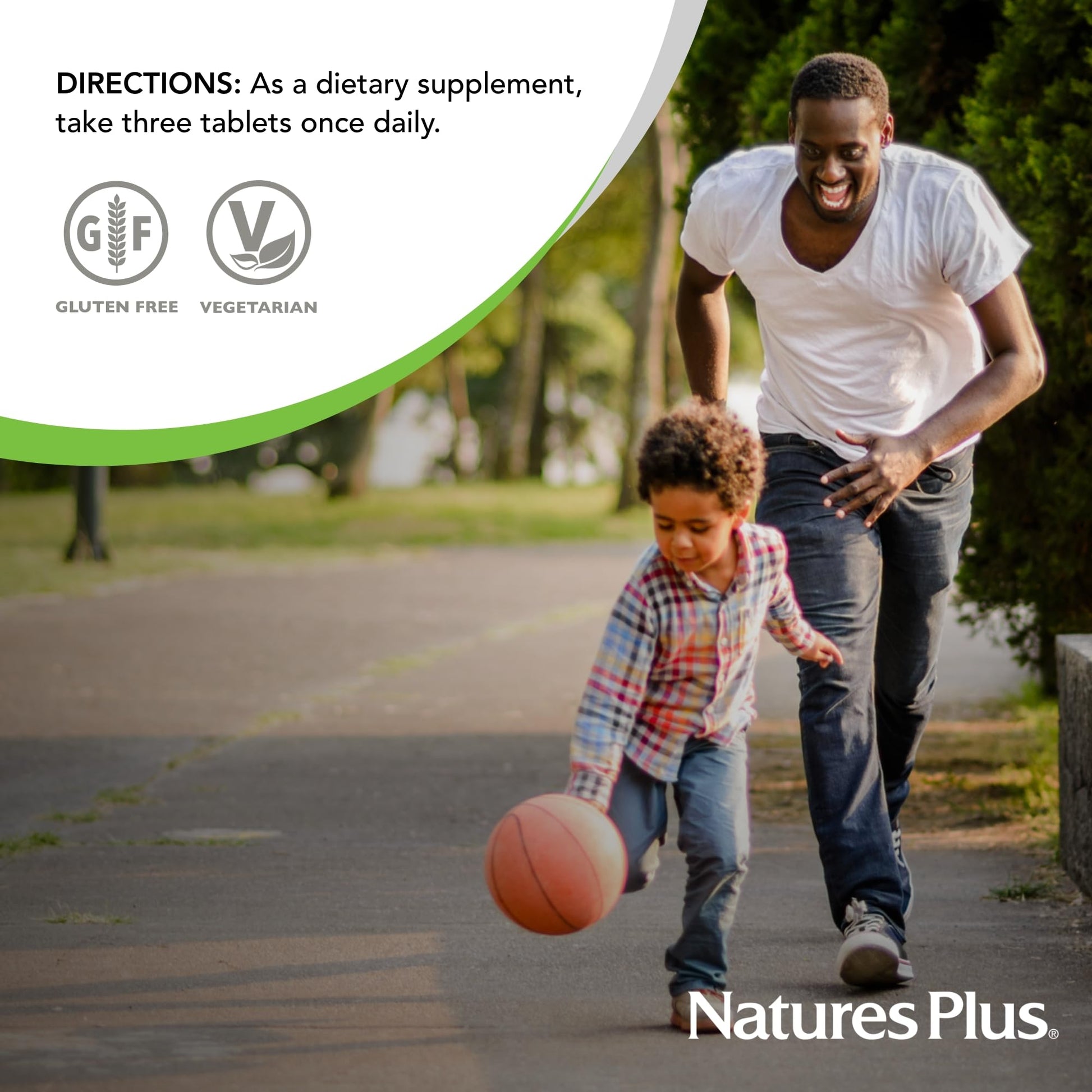 NaturesPlus Ultra Source of Life No-Iron Multivitamin - 180 Tablets - Supports Immune Health, Energy & Overall Well-Being - with Lutein & Vitamin D3 - Vegetarian & Gluten Free - 60 Servings - dailyvitalstore