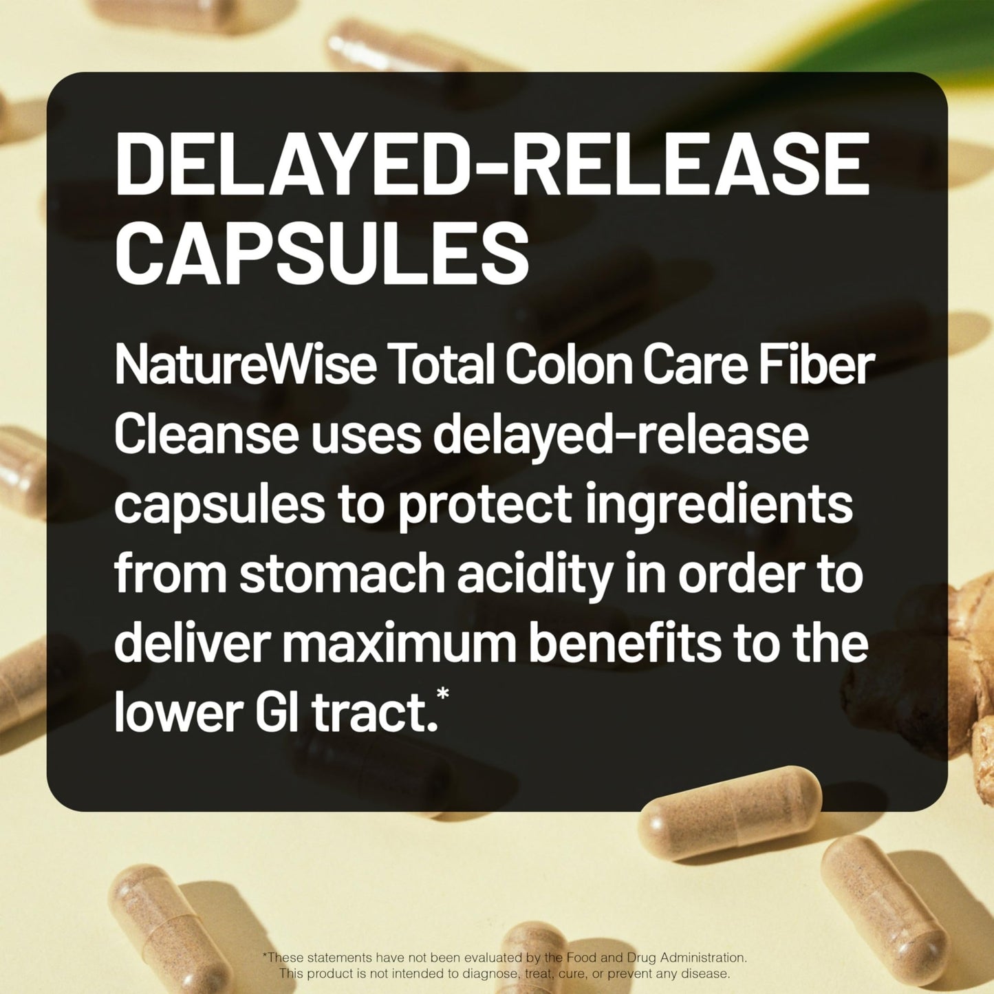 NatureWise Total Colon Care Fiber Cleanse - Natural Laxative Blend - Herbal Laxatives, Prebiotics, & Enzymes for Regularity, Digestion, Weight & Gut Health - dailyvitalstore
