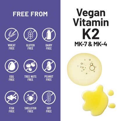 NatureWise Vitamin K2 600mcg Supplement with MK-7 100mcg & MK-4 500mcg - Enhanced Bioavailable Formula - K Complex for Bone and Heart Health - dailyvitalstore