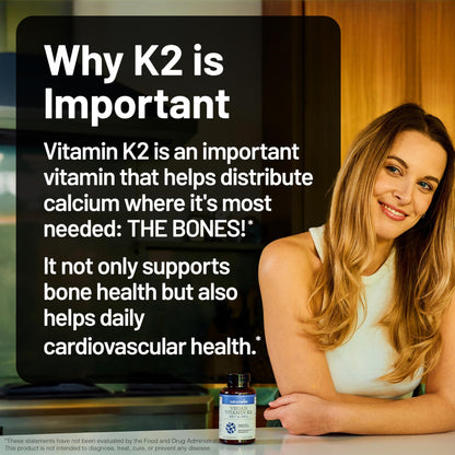 NatureWise Vitamin K2 600mcg Supplement with MK-7 100mcg & MK-4 500mcg - Enhanced Bioavailable Formula - K Complex for Bone and Heart Health - dailyvitalstore