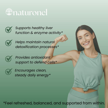 Naturonel Liver Protect – Liver Cleanse Detox & Repair | Liver Detox with Milk Thistle, Beetroot, Artichoke, Dandelion, Chicory, Yarrow, Jujube & Herbal Detox Blend | Made in USA, GMP Certified (1) - dailyvitalstore
