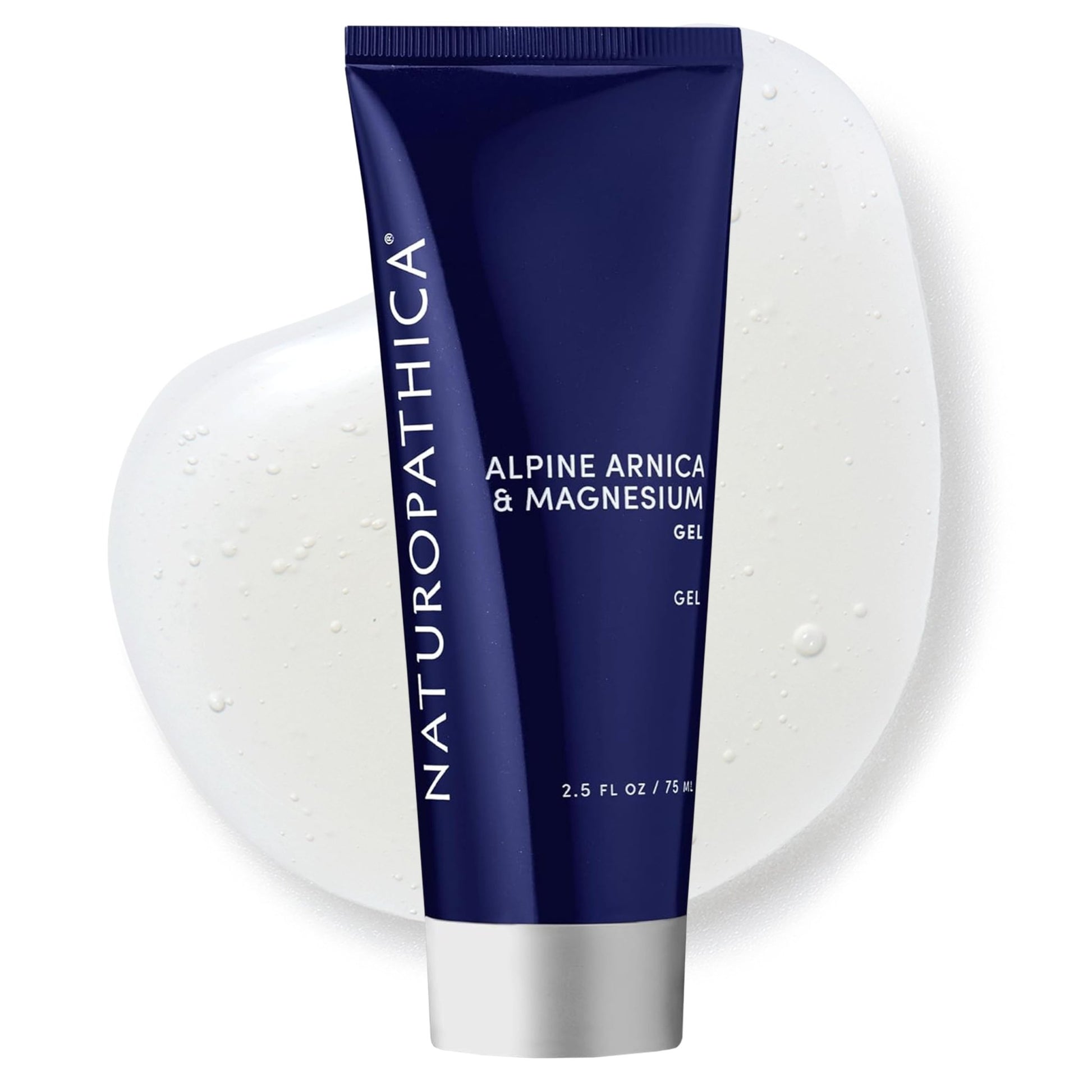 Naturopathica Alpine Arnica & Magnesium Gel, Cooling Massage Gel with Menthol for Muscle Discomfort and Relaxation, 2.5 fl oz - dailyvitalstore