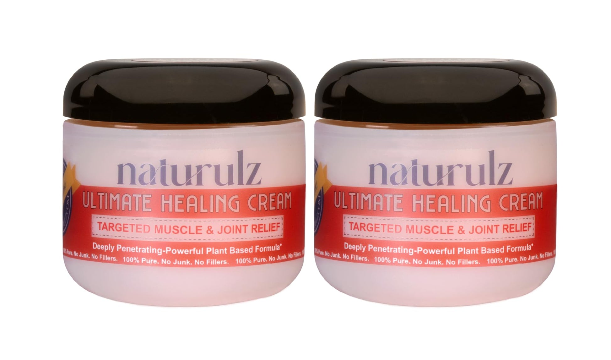 Naturulz Ultimate Healing Cream 4oz Bundle & Save – Plant-Based Topical for Daily Relief of Soreness, Stiffness & Discomfort in Back, Shoulder, Knee, Neck & Foot, Lightweight, Clean Ingredients - dailyvitalstore
