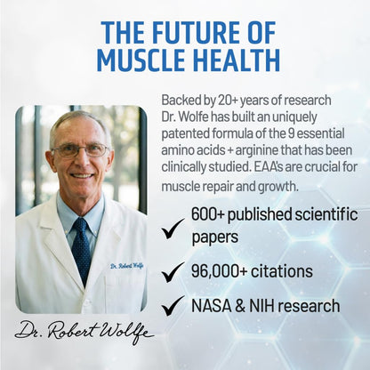 NAUTILUS Muscle Code Essential Amino Acid Capsules – Muscle Synthesis & Repair & Strength – Unflavored – 30 Servings – Clinically Studied – 0g Sugar, Keto, Vegan, Gluten Free, Dairy Free - dailyvitalstore