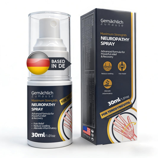 NDC Listed Wrist and Hand Pain Relief Arnica Spray - Maximum Strength Arnica for Carpal Tunnel and Mommy Thumb - Instant Warming for Trigger Finger Stiffness - Non Sticky Formula 30 mL - dailyvitalstore