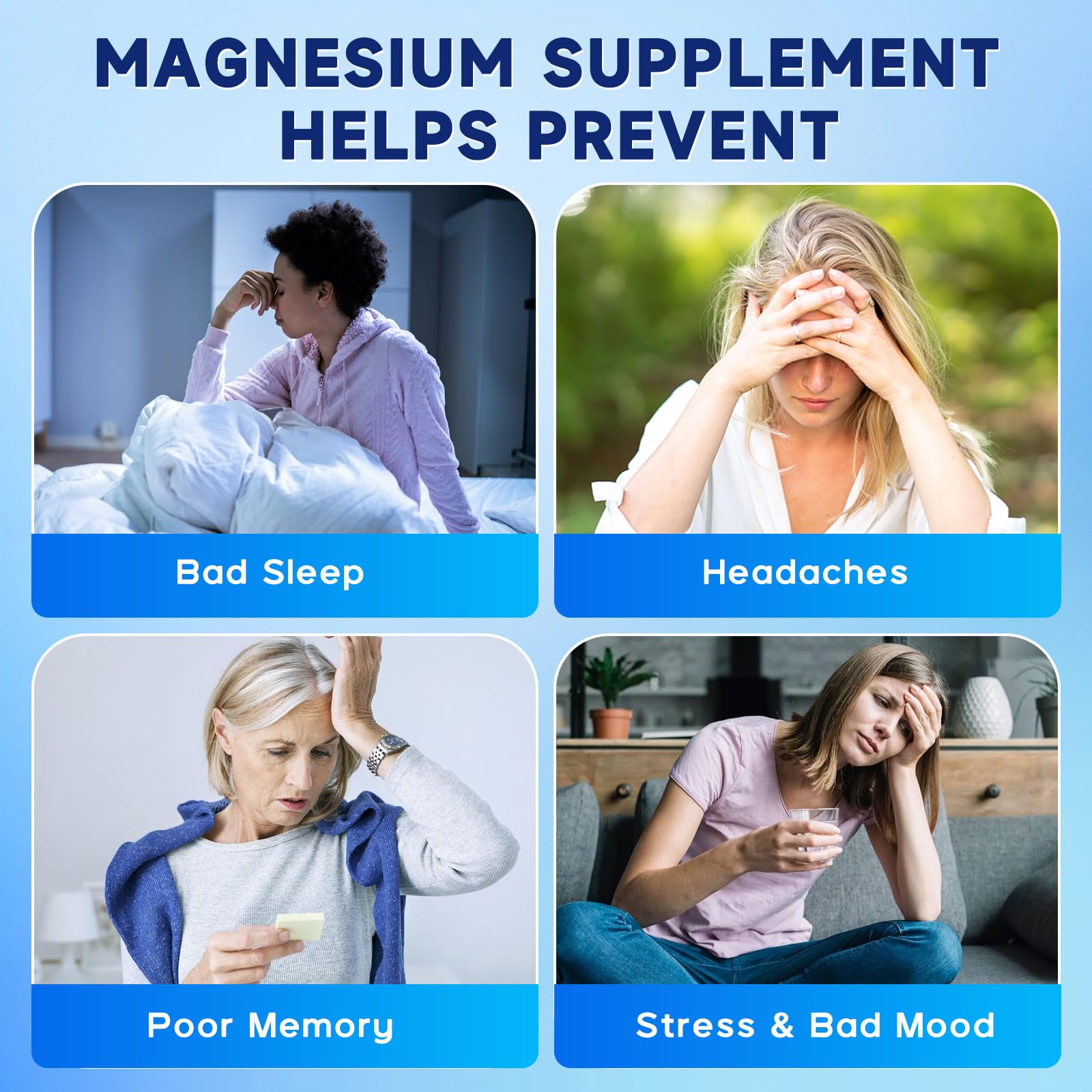 Nedtol Magnesium Glycinate Gummies 600mg, Sugar Free Magnesium Potassium Supplement for Adults with Magnesium L-Threonate, Vitamin D, B6,and CoQ10 for Sleep, Body Support and Relaxation,120 Count - dailyvitalstore