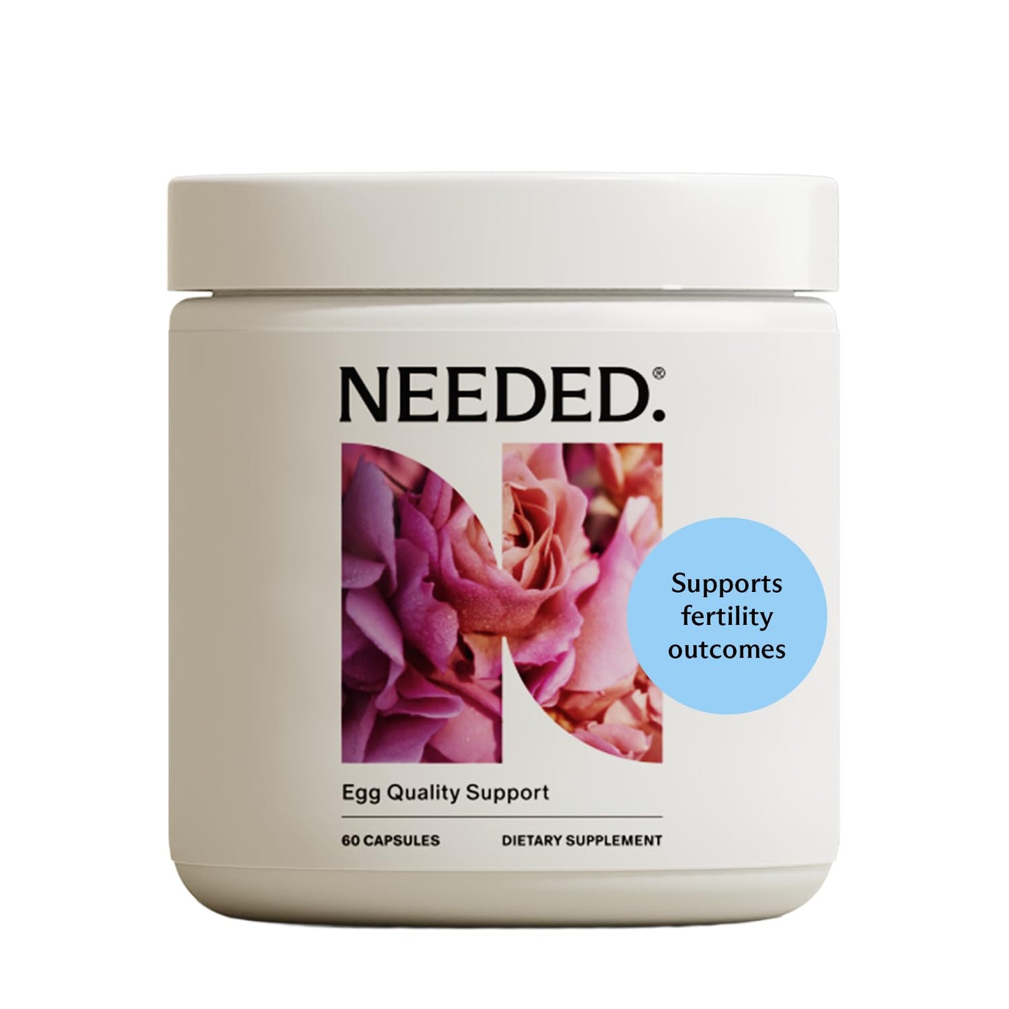 Needed. Egg Quality Support - Optimally Formulated Antioxidants Supplement for Egg Quality - Fertility Support - Fertility Supplement for Women - dailyvitalstore