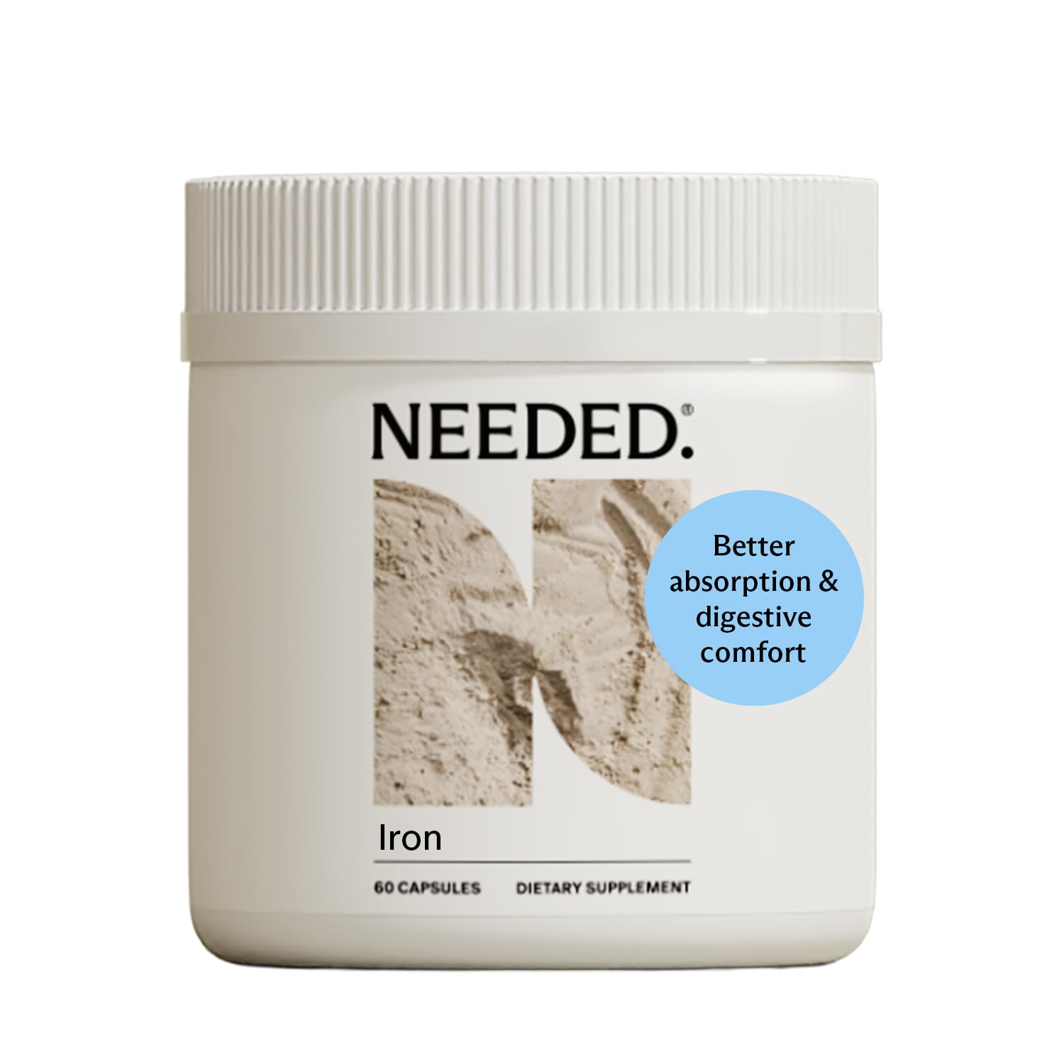Needed. Prenatal Iron Supplement - Pregnancy, Breastfeeding, Postpartum - Aids Energy, Birth Weight & Baby's Neural Development - dailyvitalstore