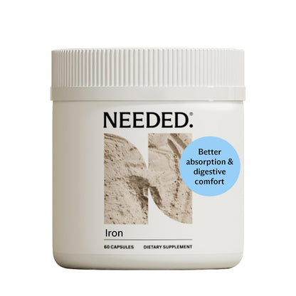 Needed. Prenatal Iron Supplement - Pregnancy, Breastfeeding, Postpartum - Aids Energy, Birth Weight & Baby's Neural Development - dailyvitalstore