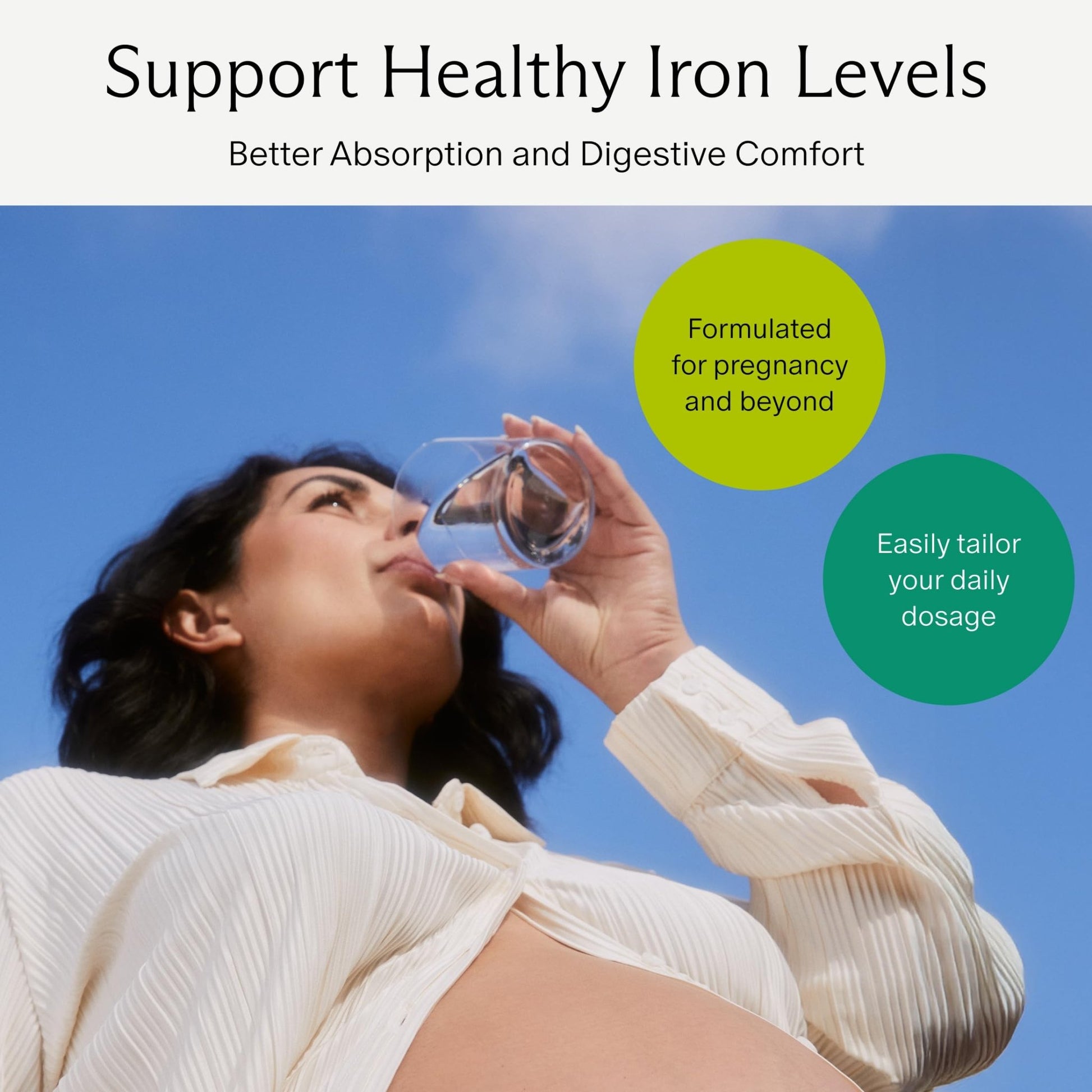 Needed. Prenatal Iron Supplement - Pregnancy, Breastfeeding, Postpartum - Aids Energy, Birth Weight & Baby's Neural Development - dailyvitalstore