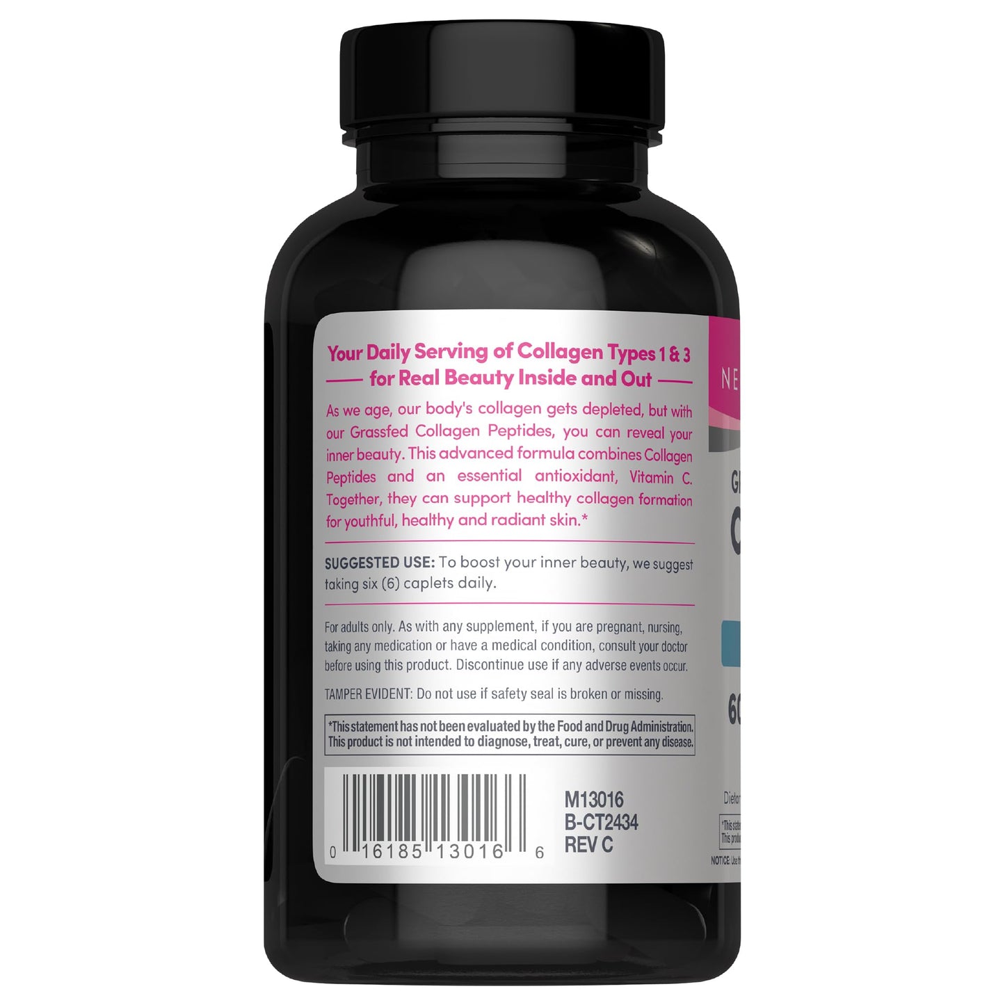 NeoCell Collagen Peptides Pills | 360 Caplets | with Vitamin C | Supplement for Women and Men - dailyvitalstore