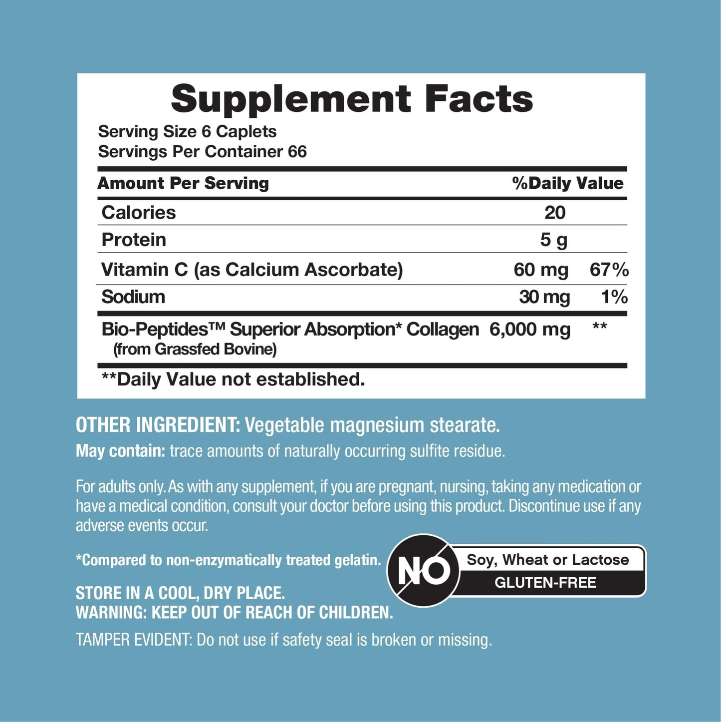 NeoCell Collagen Peptides Pills | 400 Caplets | Grass Fed | with Vitamin C | Superior Absorption Formula | for Women and Men - dailyvitalstore