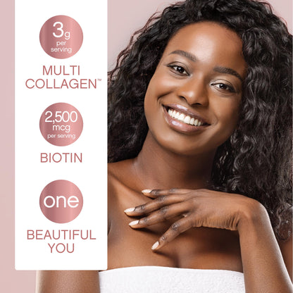 NeoCell Liquid Multi Collagen Peptides | 16 fl oz | with Biotin | Advanced Nourishing Formula | 10 Types of Bio-Peptides - dailyvitalstore