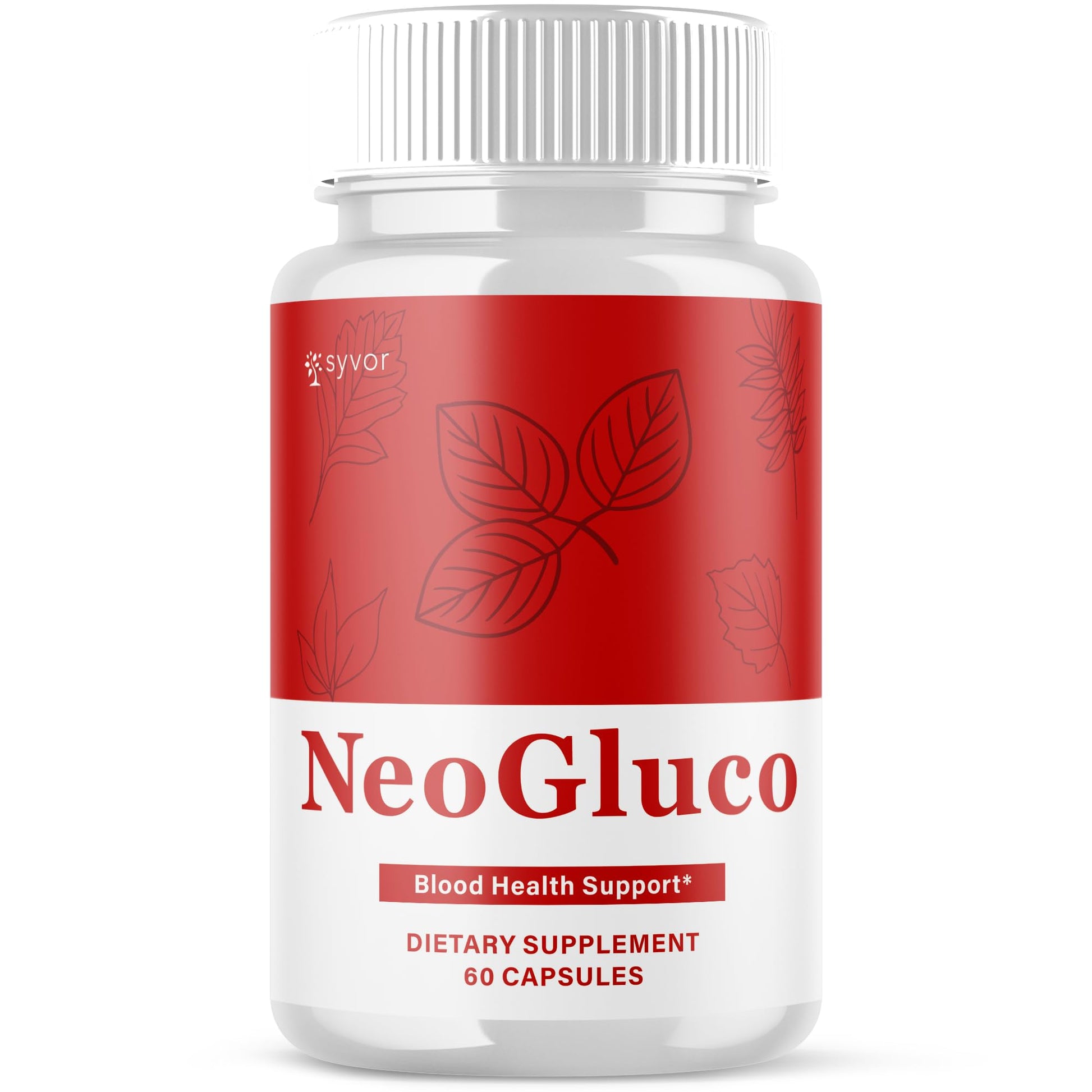 NeoGluco Capsules, Official NeoGluco Glycogen Support Pills with All Natural Ingredients, Advanced Formula Health Supplement with Maximum Strength Premium Vitamins for Women & Men (60 Capsules) - dailyvitalstore