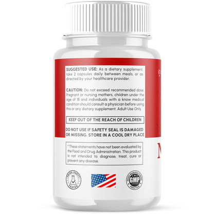 NeoGluco Capsules, Official NeoGluco Glycogen Support Pills with All Natural Ingredients, Advanced Formula Health Supplement with Maximum Strength Premium Vitamins for Women & Men (60 Capsules) - dailyvitalstore