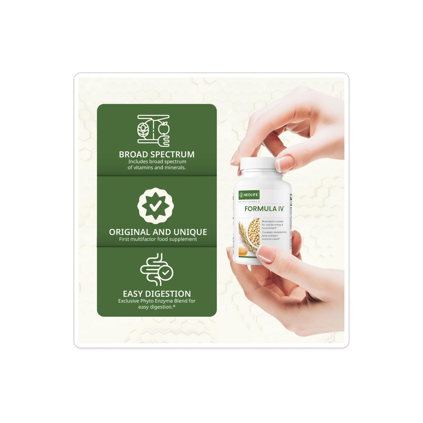 NeoLife - Formula IV Softgel - Vitamins A, C, D, E, B Complex, Multivitamins & Multi-Minerals, Multivitamin for Women & Men, TRE-EN-EN Grain Blend Supplements, Phyto Enzyme Blend - 120 Softgels - dailyvitalstore