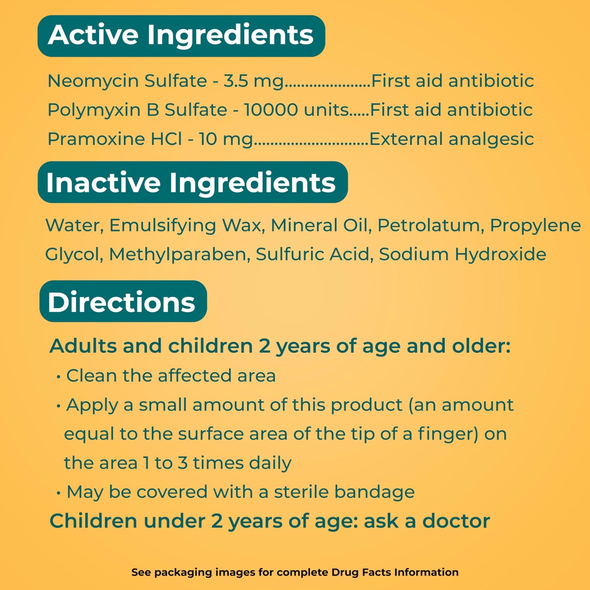 Neosporin + Maximum-Strength Pain Relief Dual Action Cream, First Aid Topical Antibiotic and Analgesic Cream for Soothing Infection Protection & Wound Care of Minor Cuts, Scrapes & Burns, 1 oz - dailyvitalstore