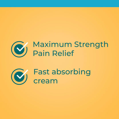 Neosporin + Maximum-Strength Pain Relief Dual Action Cream, First Aid Topical Antibiotic and Analgesic Cream for Soothing Infection Protection & Wound Care of Minor Cuts, Scrapes & Burns, 1 oz - dailyvitalstore