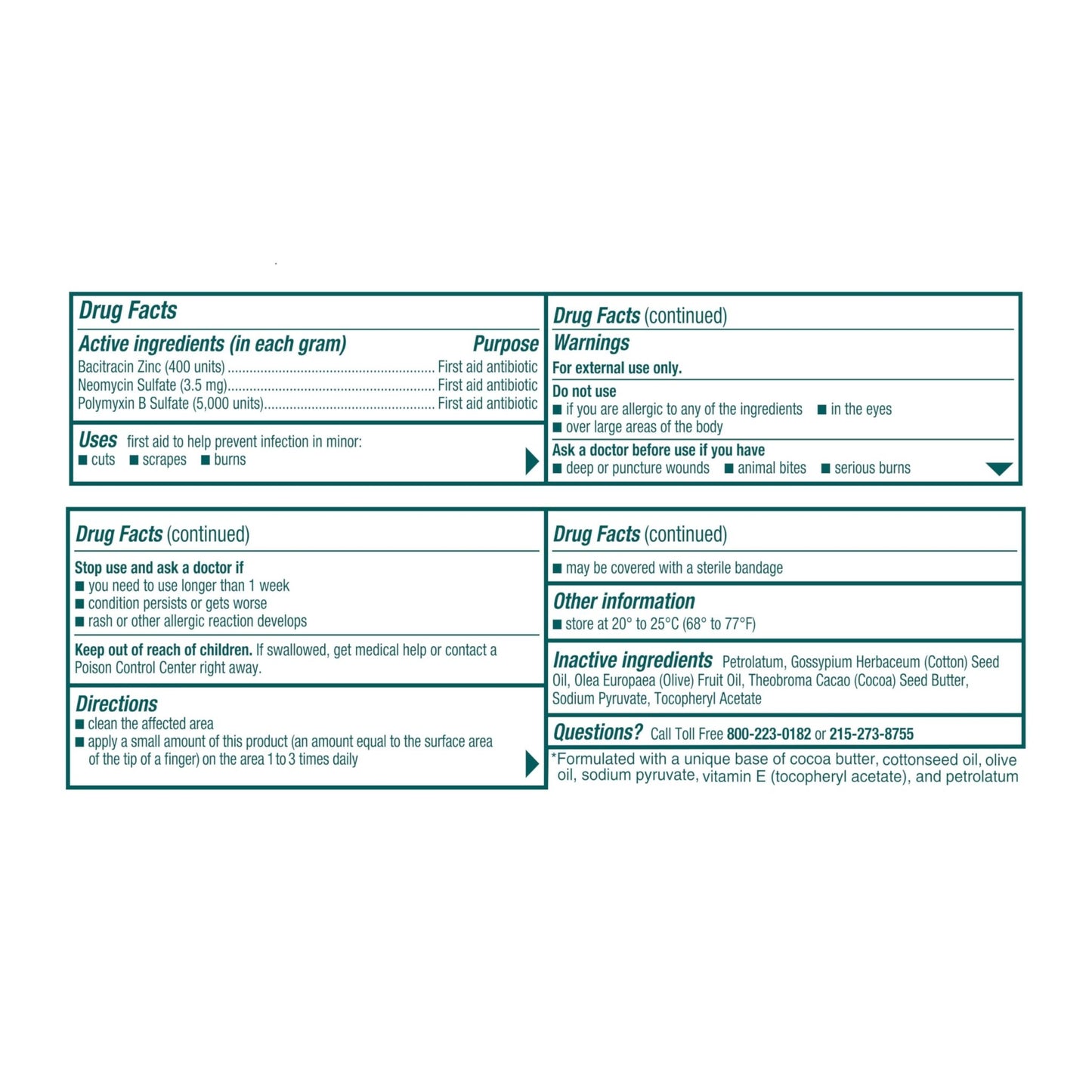 Neosporin Original First Aid Triple Antibiotic Ointment with Bacitracin Zinc for Infection Protection, Wound Care Treatment & Helps Minimize The Appearance of Scars for Minor Wounds, .5 oz - dailyvitalstore