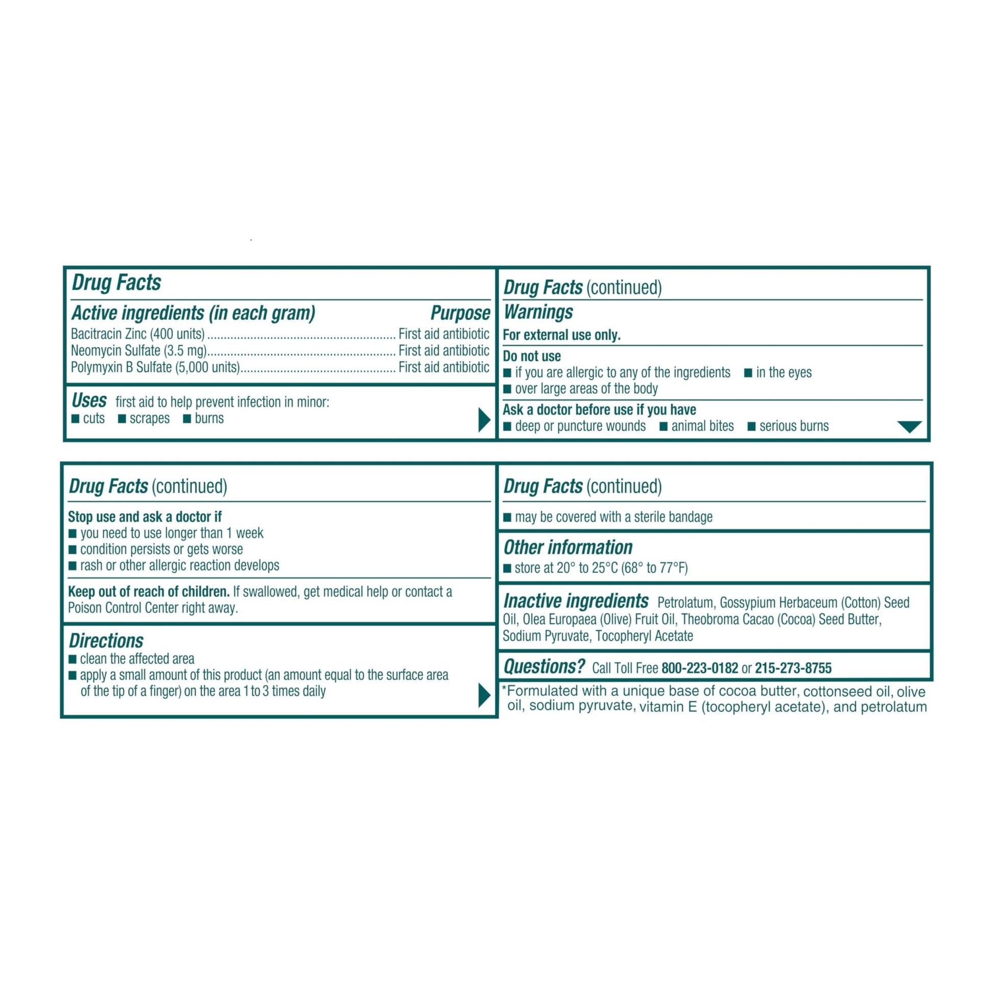 Neosporin Original First Aid Triple Antibiotic Ointment with Bacitracin Zinc for Infection Protection, Wound Care Treatment & Helps Minimize The Appearance of Scars for Minor Wounds, .5 oz - dailyvitalstore
