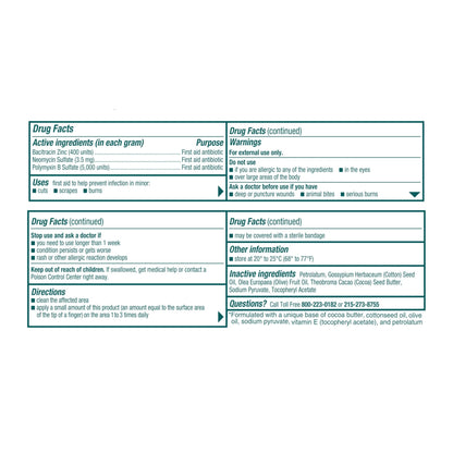 Neosporin Original First Aid Triple Antibiotic Ointment with Bacitracin Zinc for Infection Protection, Wound Care Treatment & Helps Minimize The Appearance of Scars for Minor Wounds, .5 oz - dailyvitalstore