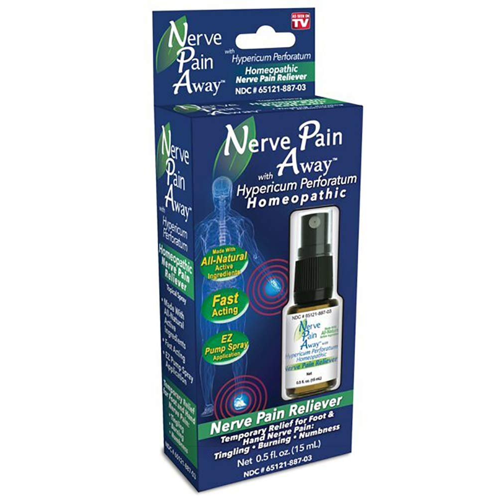 Nerve Pain Away – Homeopathic Topical Spray for Temporary Nerve Pain Relief in Hands and Feet - dailyvitalstore
