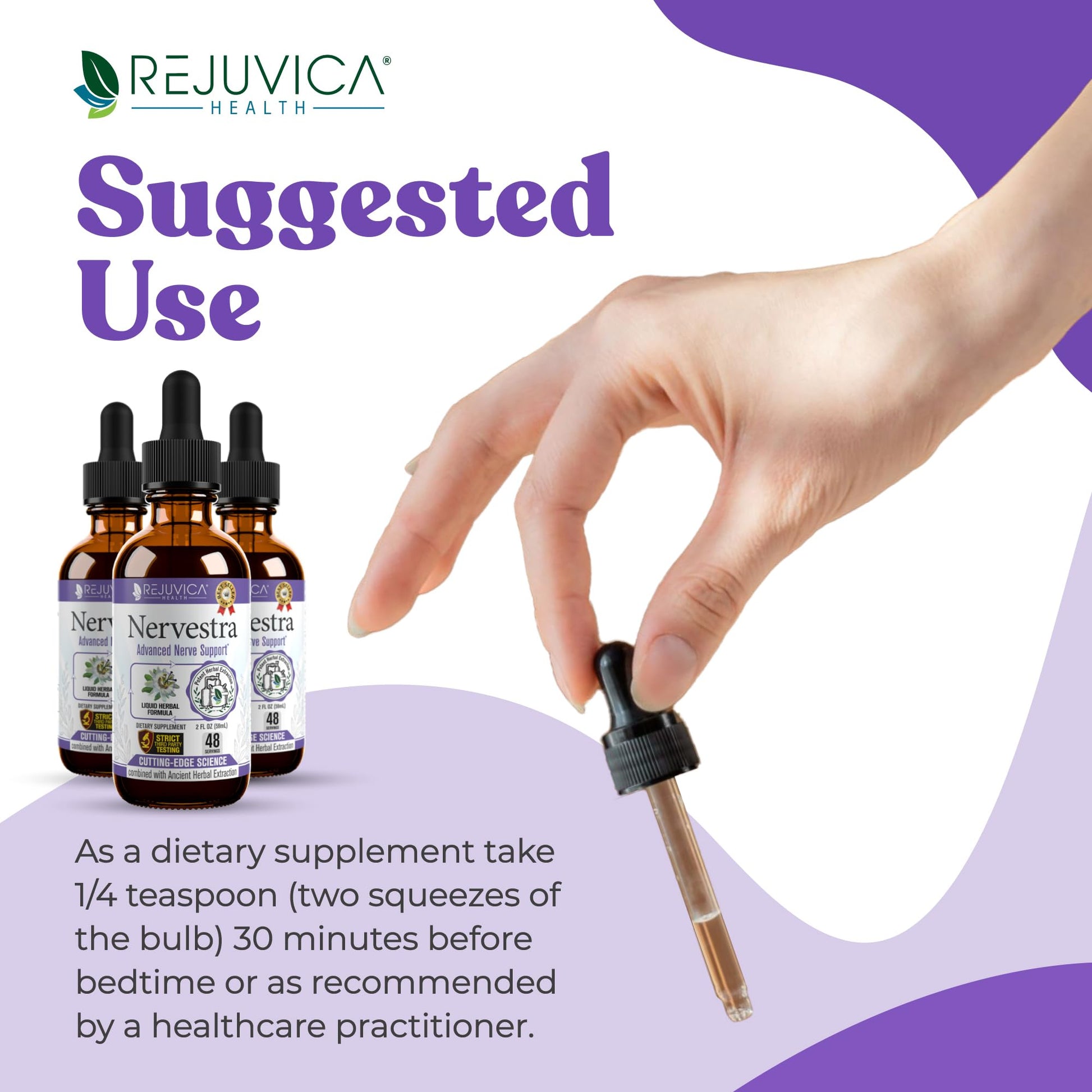 Nervestra - Nerve Health, with Alpha Lipoic Acid, to Bolster Nerve Health and Support Healthy Nerve Function - Alpha Lipoic Acid, Vitamin B6, White Willow Bark Turmeric Passionflower & More! - dailyvitalstore