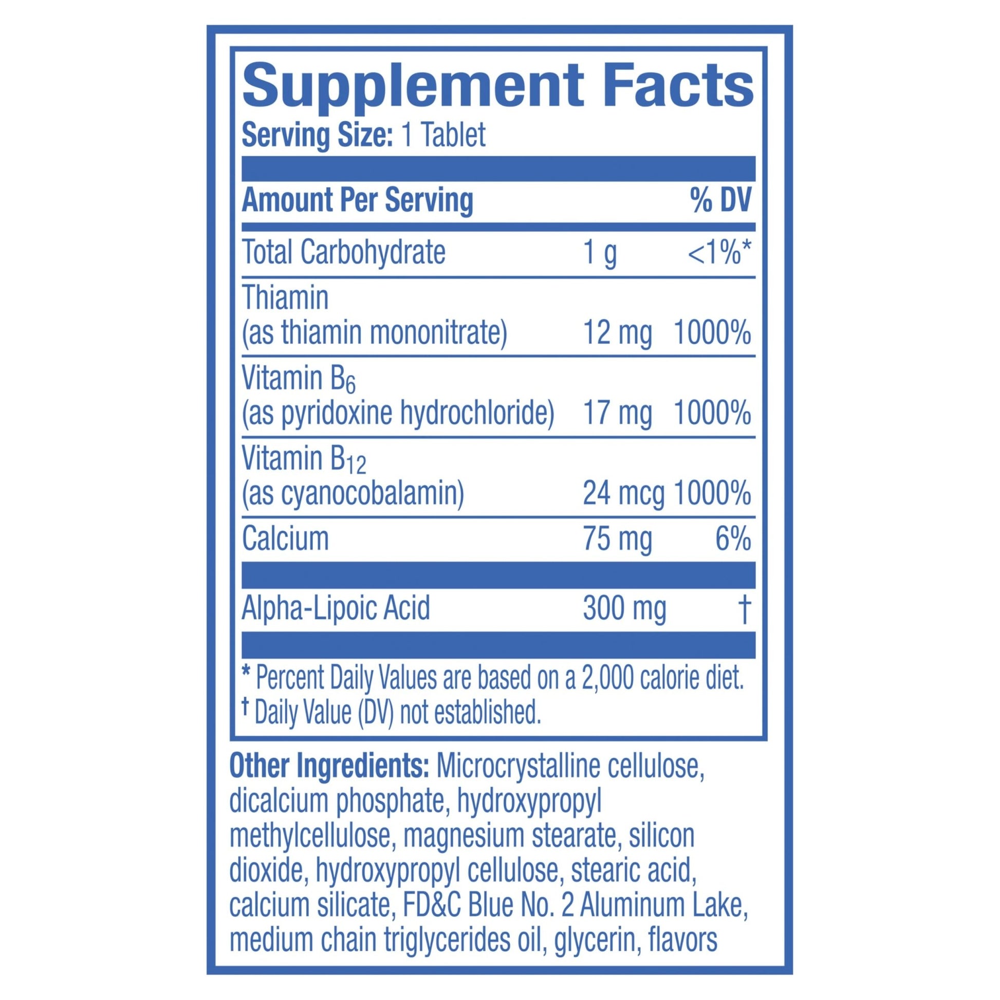 Nervive Nerve Health, Alpha Lipoic Acid, Fortify Nerve Health, Healthy Nerve Function, Healthy Blood Circulation, Supplement, Tablet, 60 Tablets - dailyvitalstore