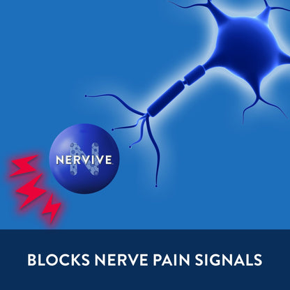Nervive Pain Relieving Spray, Lidocaine Spray, Nervive Pain Relief, Lidocaine Topical, Foot Pain, Leg Pain, Hand Pain, Max Strength Formula, for Hard to Reach Areas, 4.5oz - dailyvitalstore
