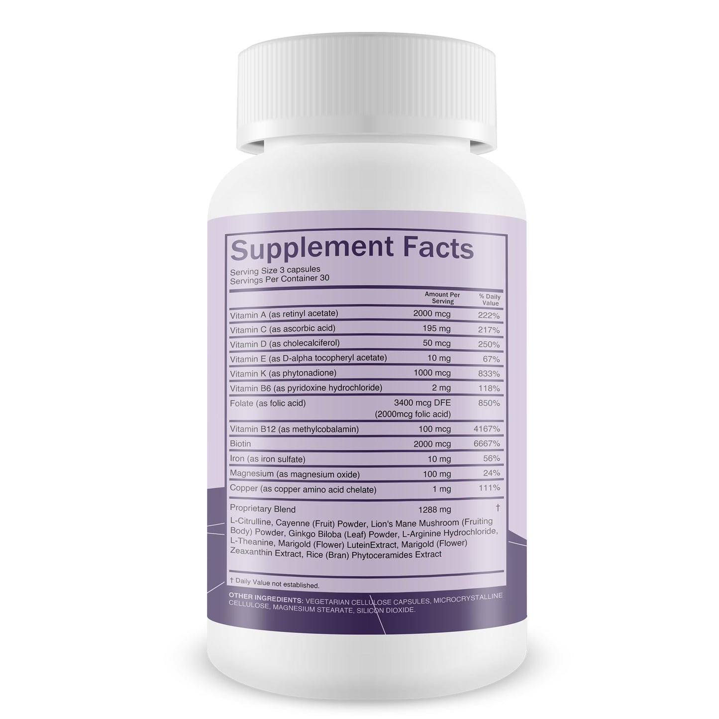 Nervocept Pro - Our Best Nerve Support Capsules - Lions Mane, Magnesium, Vitamin B For Nerve Repair - Vitamin D for Nerves - Lions Mane Memory & Nerve Support - Vitamin B12 Nerve Support - dailyvitalstore