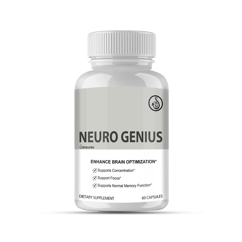 Neuro Genius Advanced Cognitive Support Supplement to uplock Brain Potential - dailyvitalstore