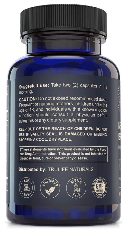 NEUROACT Brain Health Memory, Focus, Concentration, Mental Clarity with CognatiQ, Vitamin B3 & B6 | Manage Stress & Elevate Mood | Holistic Brain Health Formula, Sustained Energy & Well Being - dailyvitalstore