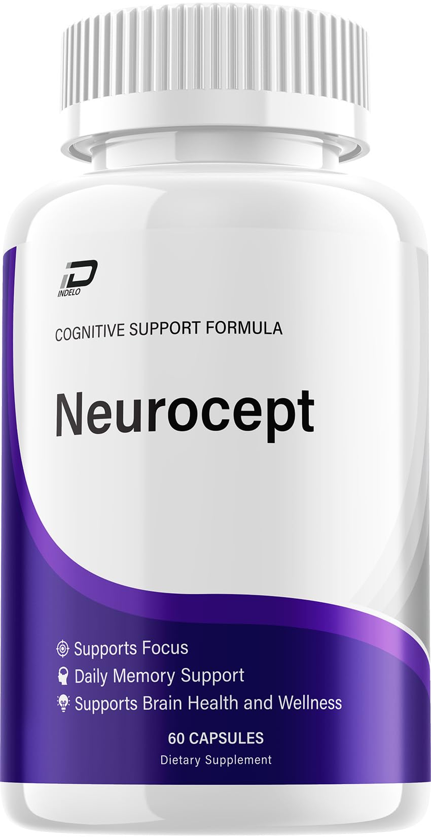 Neurocept Supplement Capsules – All Natural Maximum Strength Formula, Focus & Memory Support (60 Capsules) - dailyvitalstore