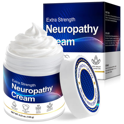 Neuropathy Cream for Feet, Legs & Hands – Lightweight, Plant-Based Formula with Cooling Comfort, 120g - dailyvitalstore